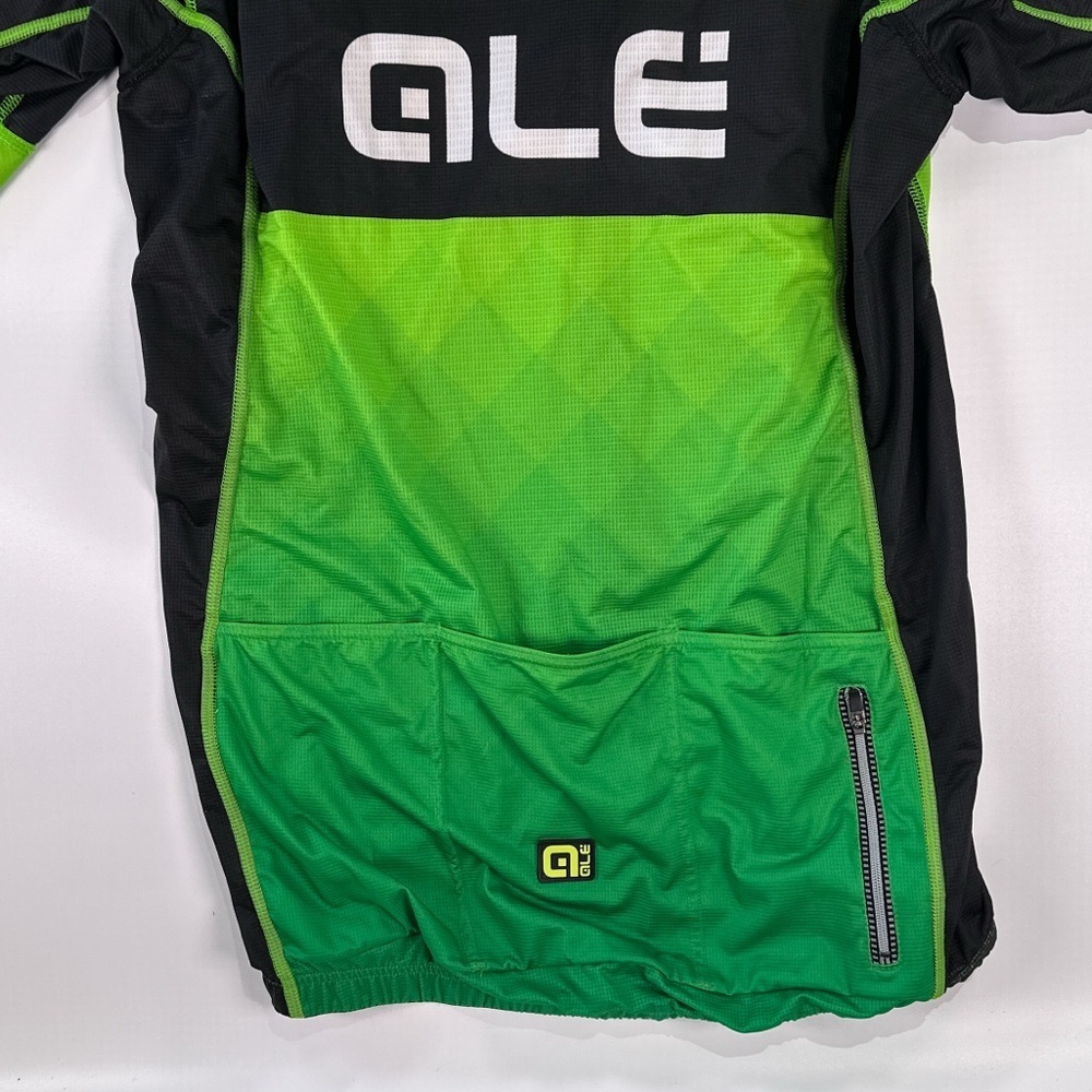 Alé Men’s Race Fit Bike Jersey Neon Green Black M - Picture 5 of 7